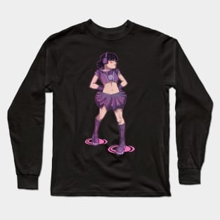 Rottenella Space channel 5 Au Long Sleeve T-Shirt